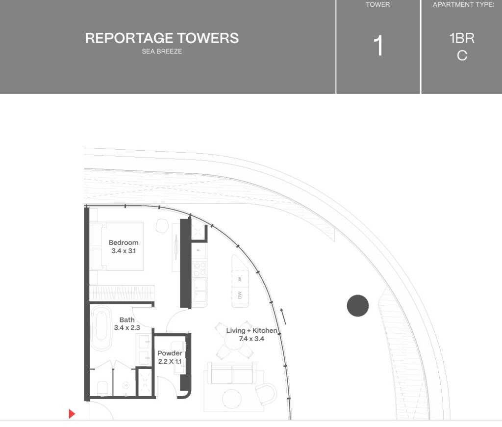 Investment Apartment in Baku — Reportage Heights, 🌊 Sea Breeze